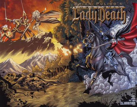 Variant Cover for Medieval Lady Death #1