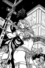 Variant Cover for Sonja Reborn #1