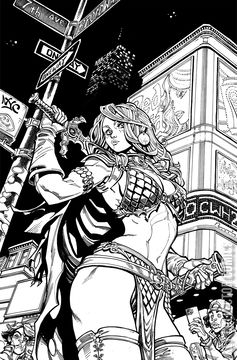 Variant Cover for Sonja Reborn #1