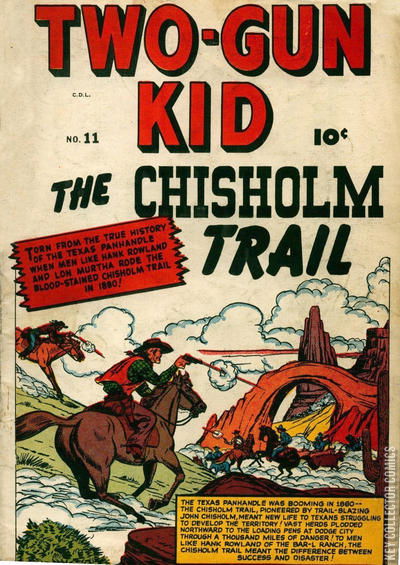 Two-Gun Kid #11 Canadian Edition Published August 1951