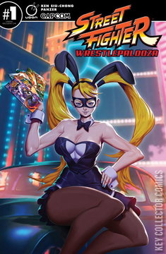 Variant Cover for Street Fighter: Wrestlepalooza #1