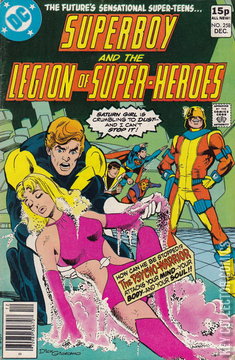 Variant Cover for Superboy and the Legion of Super-Heroes #258