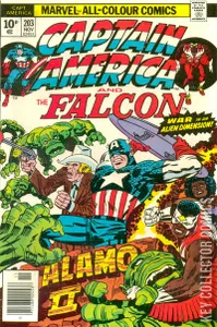 Captain America #203