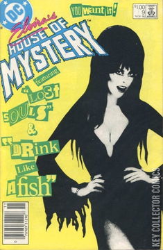Variant Cover for Elvira's House of Mystery #9