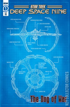 Variant Cover for Star Trek: Deep Space Nine -  The Dog of War #1
