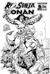 Variant Cover for Red Sonja / Conan #1