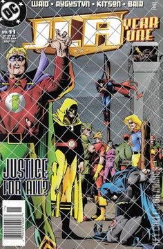 Variant Cover for JLA: Year One #11
