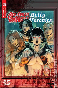 Variant Cover for Red Sonja and Vampirella Meet Betty and Veronica #5