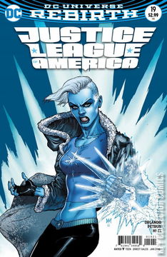 Variant Cover for Justice League of America #19