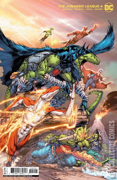 Variant Cover for Jurassic League, The #4