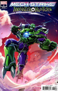 Variant Cover for Mech Strike: Monster Hunters #3