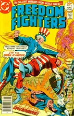Cover for Freedom Fighters #8