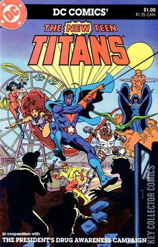 Variant Cover for New Teen Titans: Drug Awareness Special #2