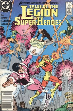 Variant Cover for Tales of the Legion of Super-Heroes #354