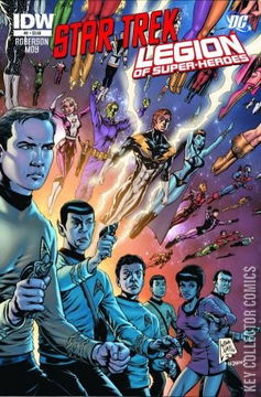 Variant Cover for Star Trek / Legion of Super-Heroes #2