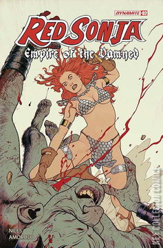 Variant Cover for Red Sonja: Empire of the Damned #2