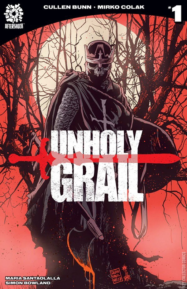 Unholy Grail 1 Variant Published July 2017 Key Coll