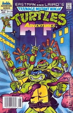 Variant Cover for Teenage Mutant Ninja Turtles Adventures #23