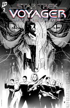 Variant Cover for Star Trek: Voyager - Homecoming #2