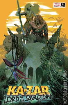 Variant Cover for Ka-Zar: Lord of the Savage Land #5