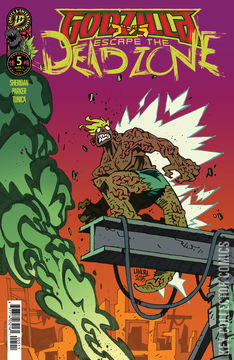 Variant Cover for Godzilla: Escape the Deadzone #5