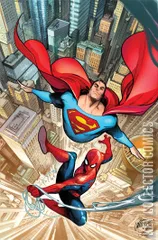 Variant Cover for Marvel / DC: Spider-Man / Superman #1