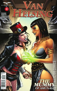 Variant Cover for Van Helsing vs. The Mummy of Amun-Ra #4