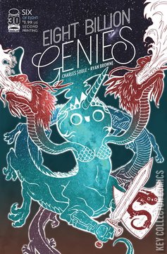 Variant Cover for Eight Billion Genies #6