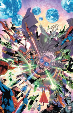 Variant Cover for Dark Crisis On Infinite Earths #6