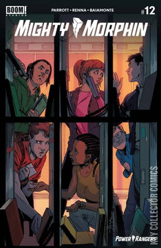 Variant Cover for Mighty Morphin #12
