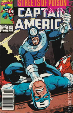 Variant Cover for Captain America #374