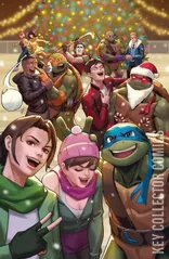Cover for Mighty Morphin Power Rangers / Teenage Mutant Ninja Turtles Black & White Edition #1
