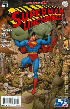 Variant Cover for Superman Unchained #4