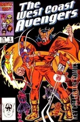Cover for West Coast Avengers #9