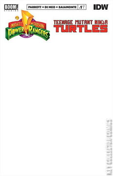 Variant Cover for Mighty Morphin Power Rangers / Teenage Mutant Ninja Turtles #1
