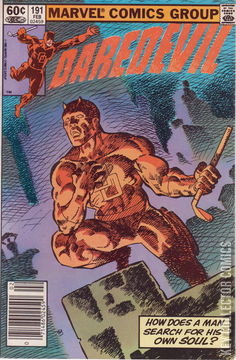 Variant Cover for Daredevil #191