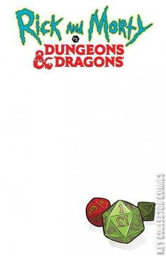 Variant Cover for Rick and Morty vs. Dungeons & Dragons #1