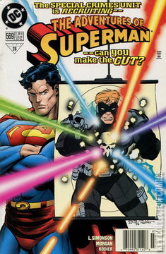 Variant Cover for Adventures of Superman #569