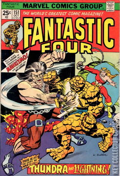 Variant Cover for Fantastic Four #151