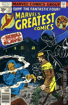 Variant Cover for Marvel's Greatest Comics #72