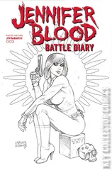 Variant Cover for Jennifer Blood: Battle Diary #3