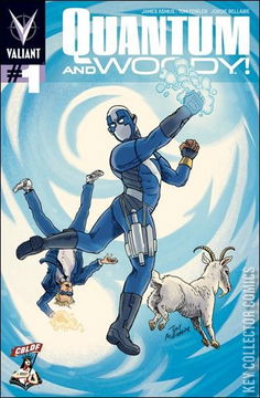 Variant Cover for Quantum and Woody #1