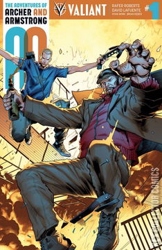 Variant Cover for A&A: The Adventures of Archer & Armstrong #1