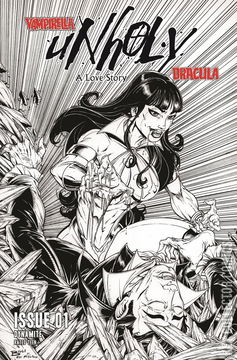 Variant Cover for Vampirella / Dracula: Unholy #1