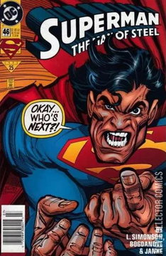 Variant Cover for Superman: The Man of Steel #46