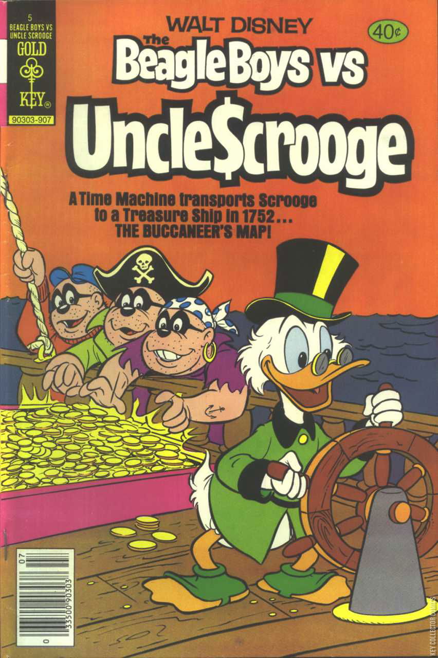 Beagle Boys vs. Uncle Scrooge #5 Published July 1979