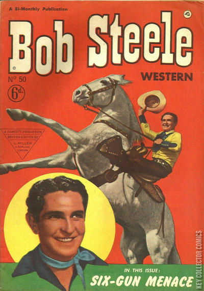 Cover art for Bob Steele Western #50 