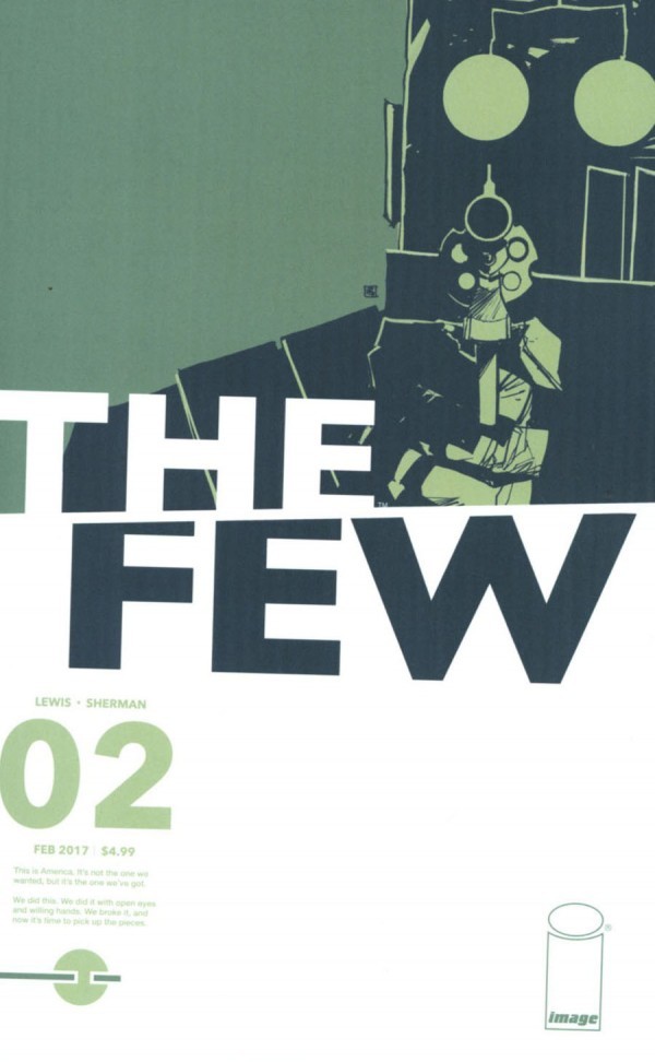 Variant Cover for The Few #2