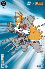 Variant Cover for DC x Sonic the Hedgehog #1