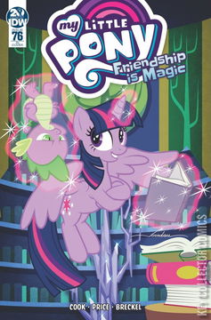 Variant Cover for My Little Pony: Friendship Is Magic #76
